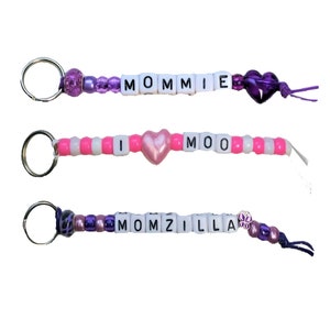 Novelty Mom Variety 6.5 Inch Key Rings-Luggage Tags-Backpacktags