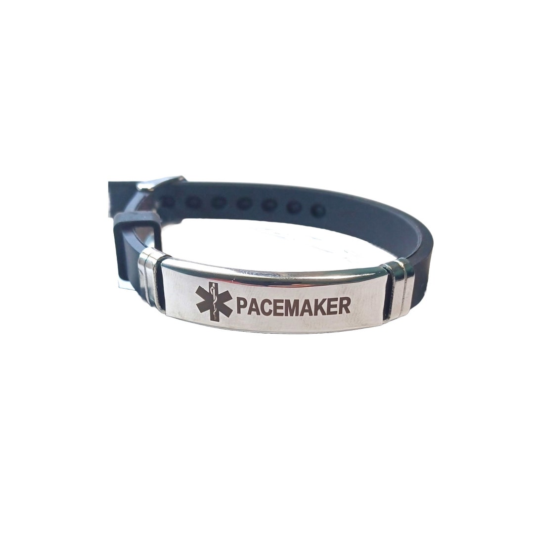 Medical Alert Pacemaker Stainless Steel Bracelet - Etsy