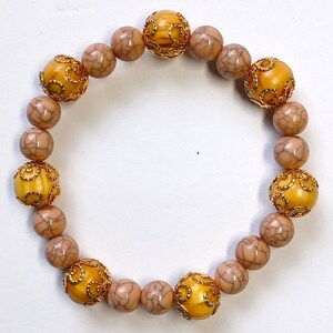 Fashionable Accent Minimalist Beaded Bracelet-7 Inch