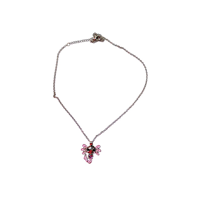 Unique Pink Friendship Charm Chain Necklace - Etsy