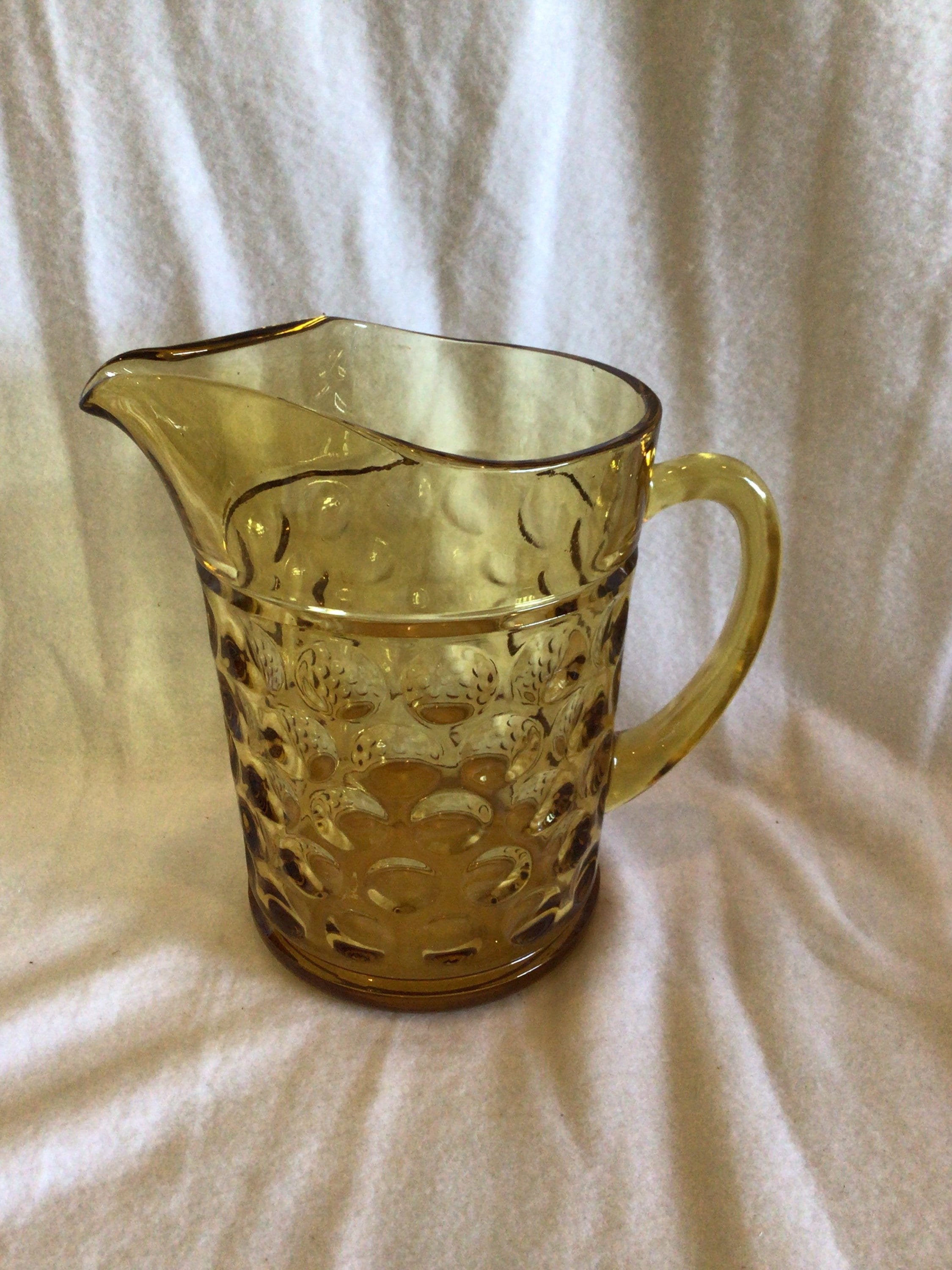 Vintage Hazel Atlas Grenada Gold Americana Coinspot Glass ...