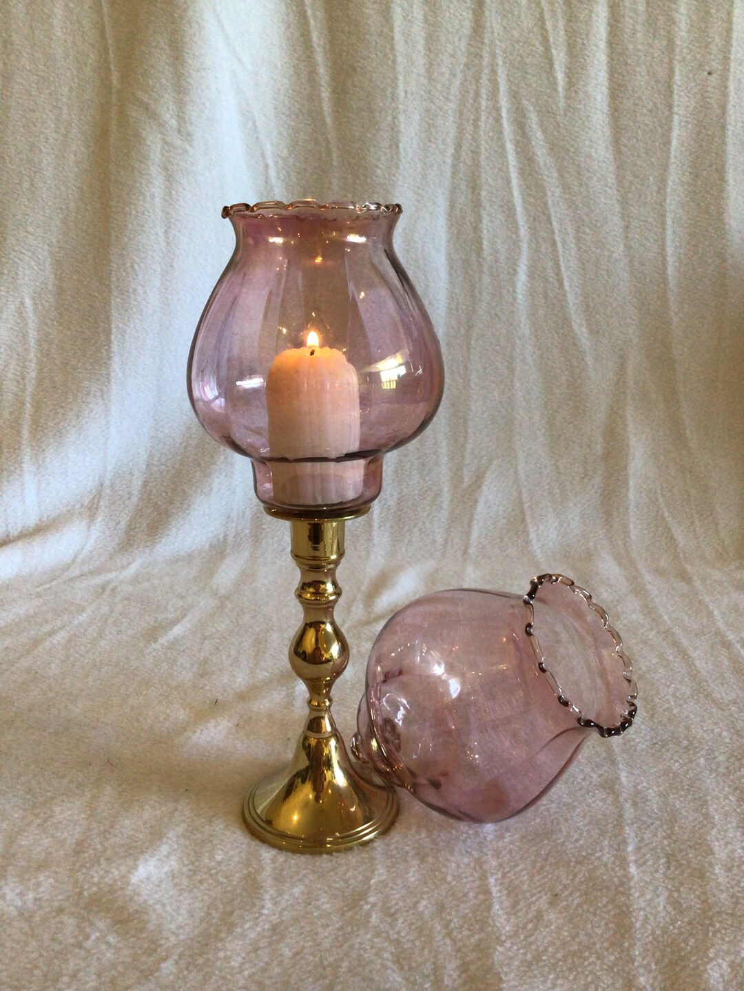 Votive Candle Cups With Glass Pegs Celestehome Interior Light Pink Set