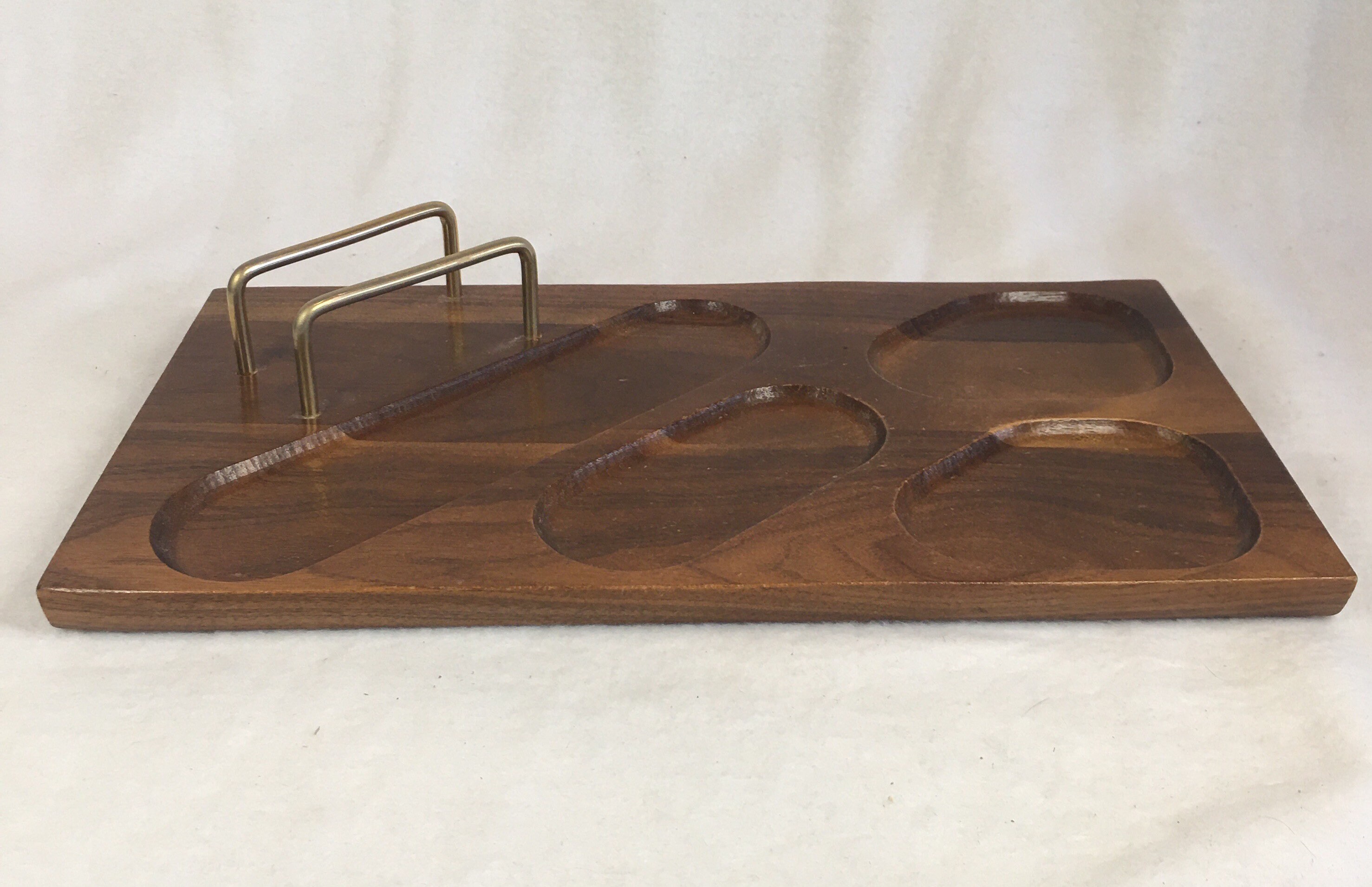 Valet-Vanity Tray-Solid Wood-Vintage