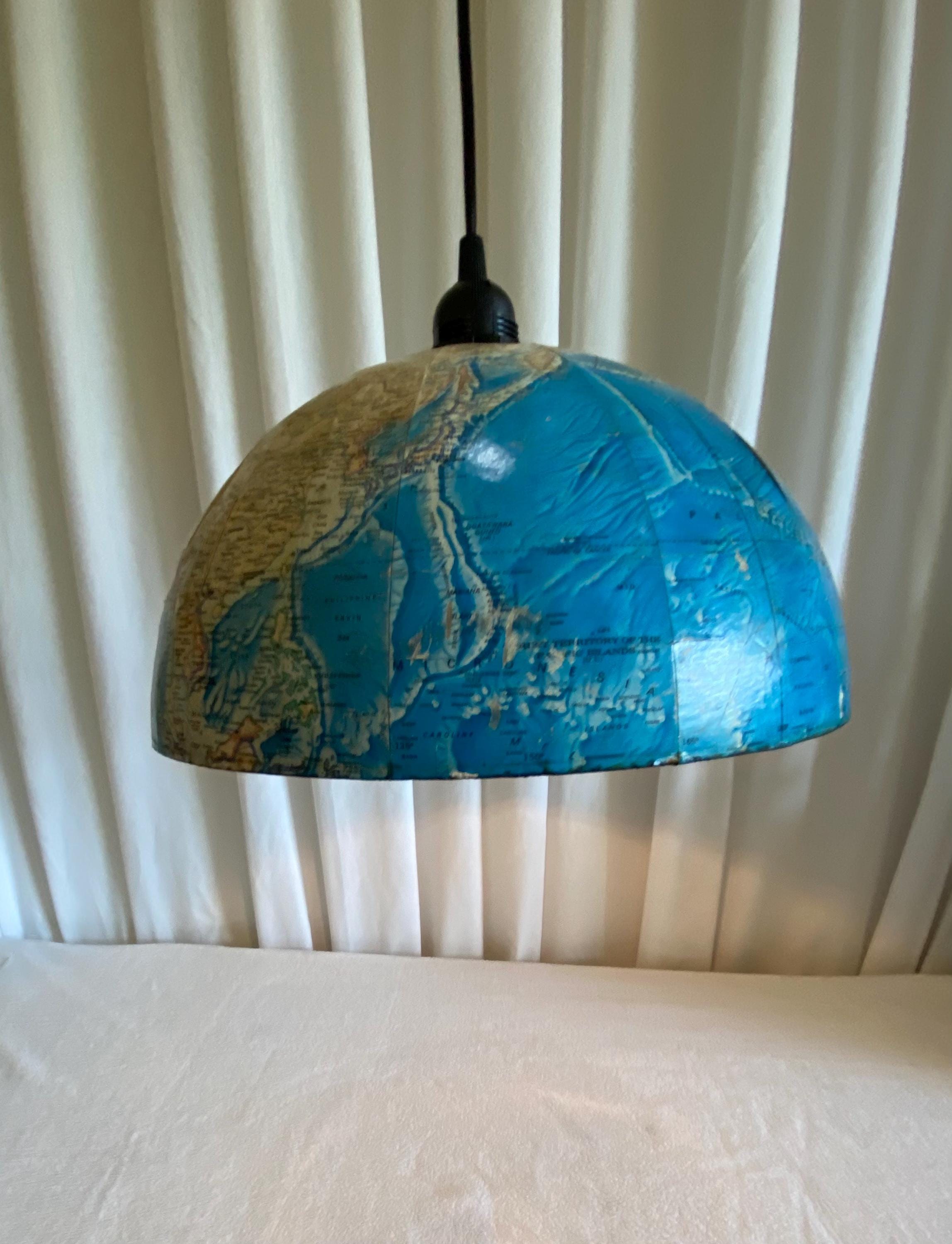 Blue Glass Swag Lamp - Etsy, image size:2296x3000
