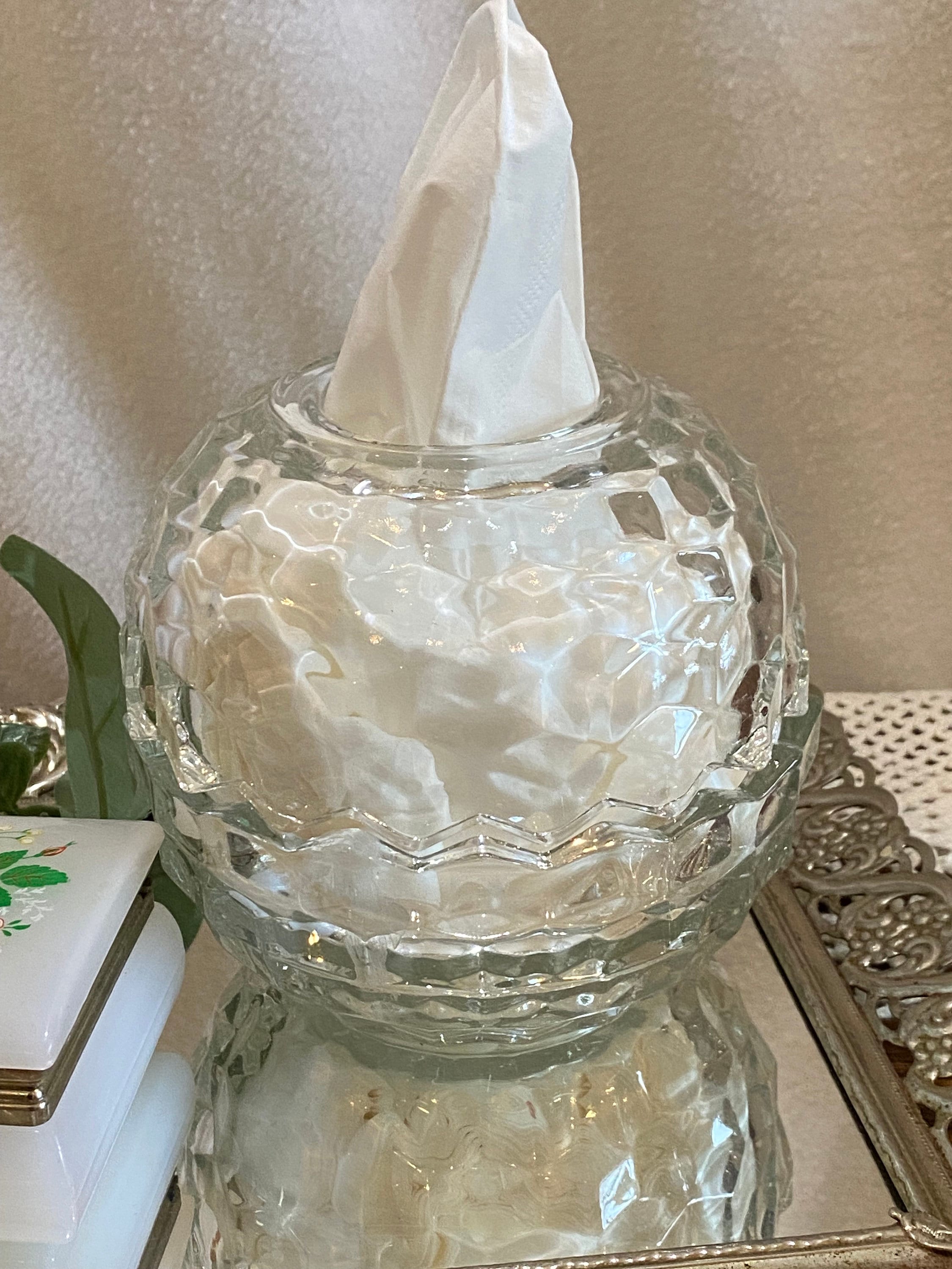 Round Fairy Lamp - Clear Cube Glass - Candleholder - Facial Round Fairy Lamp - Clear Cube Glass - Candleholder - Facial