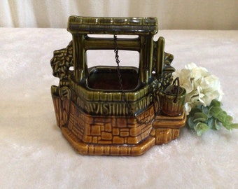 McCoy Wishing Well Planter- Vintage