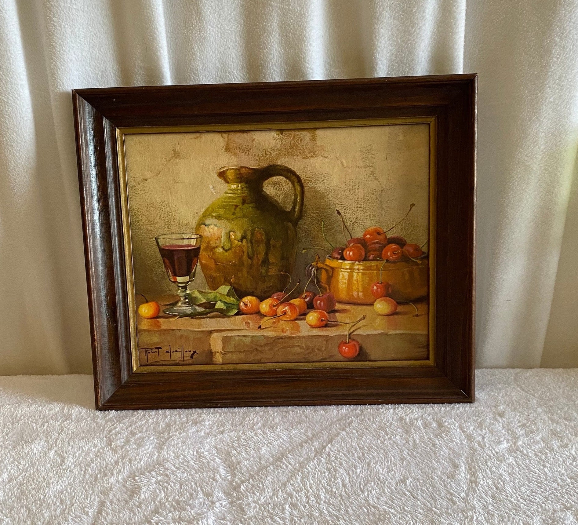 ビンテージ Robert Wood ロバートウッド 複製画 レトロ 昭和 当時物 Vintage Robert Wood Print - Etsy
