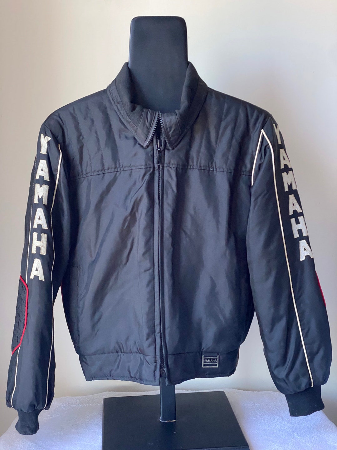 Yamaha Motorcycle /snowmobile Bomber Jacket Ladies Retro Style Vintage