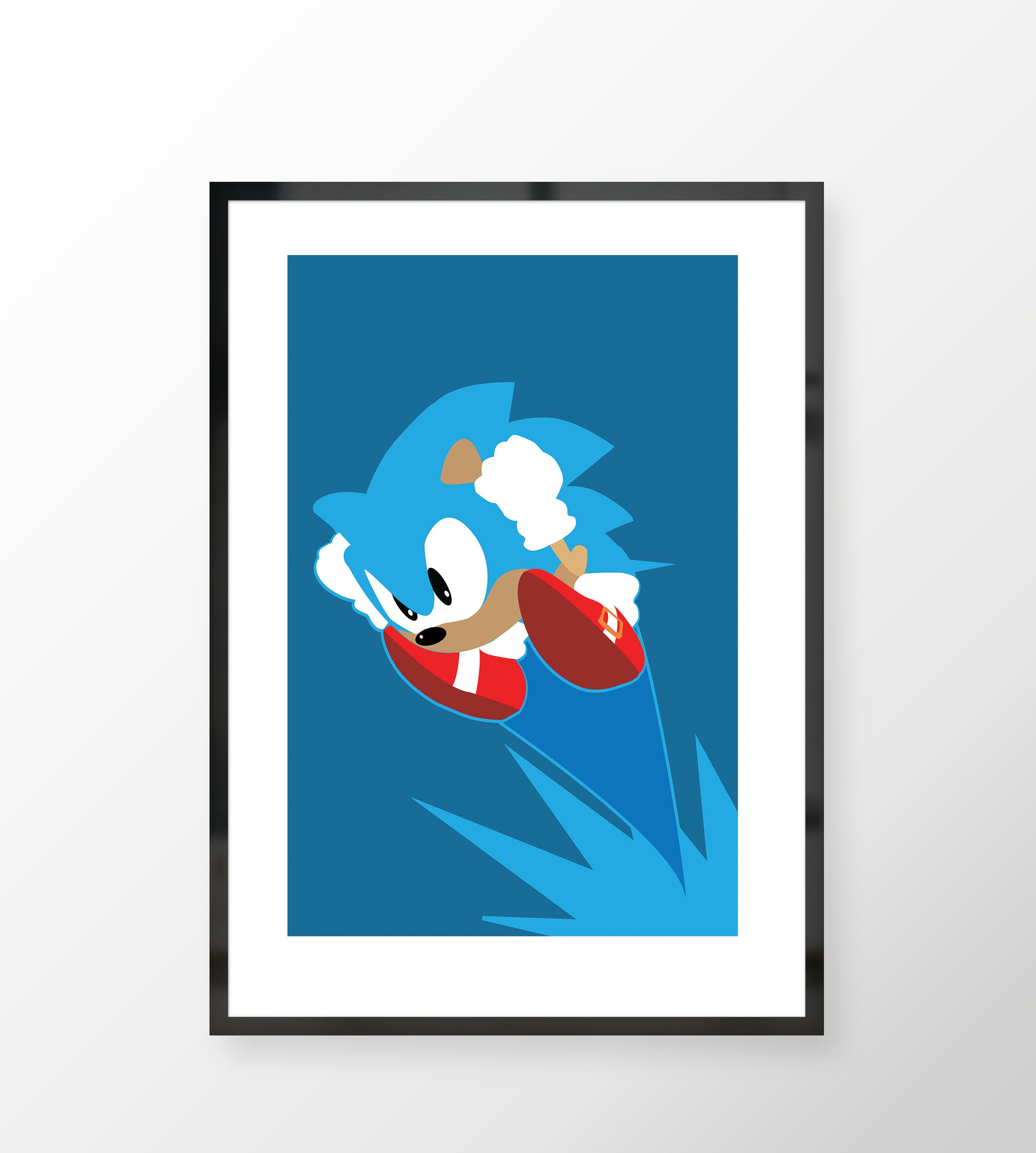 Sega- Sonic The Hedgehog Print