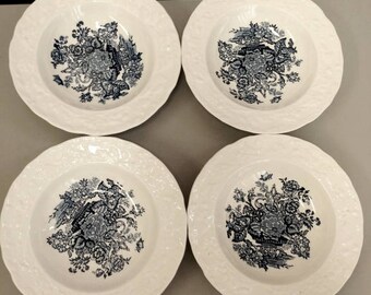 Vintage Ascot On Oak by Mason’s set of 4 Fruit bowls