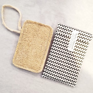 NATURAL LOOFAH SPONGE | zero waste skincare | biodegradable | eco friendly | compostable