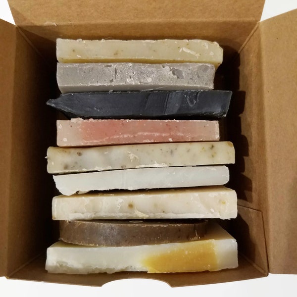 zero waste SOAP ENDS | organic vegan cleanser sampler gift set