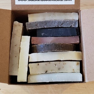 ORGANIC SOAP GIFT set | vegan soap sampler | zero waste skincare beauty image 1