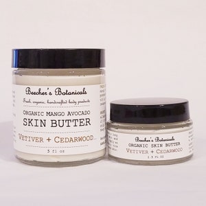 VETIVER body butter organic | vegan | mango butter | zero waste