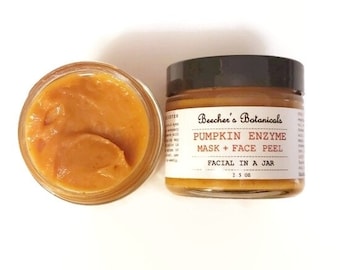 PUMPKIN PEEL | organic face mask | glycolic acid | vegan natural zero waste skincare