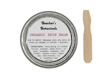 healing herbal salve | protecting all natural skin balm | organic zero waste skincare