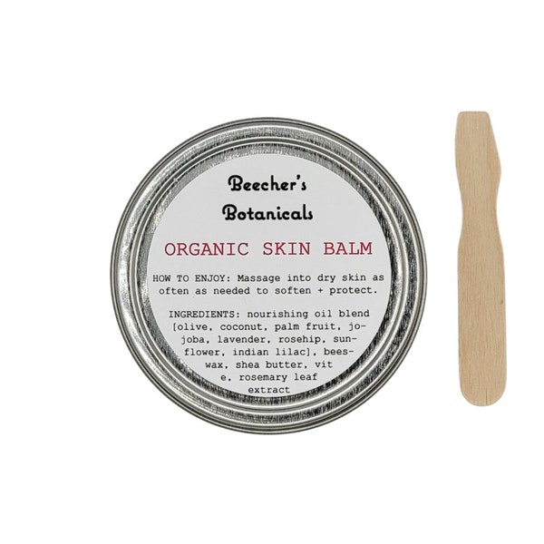 healing herbal salve | protecting all natural skin balm | organic zero waste skincare