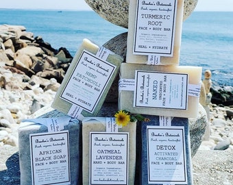 ORGANIC SOAP BARS | vegan, handmade, zero waste cleanser
