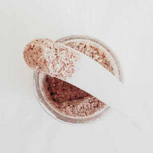 PAPAYA ENZYME cleansing grains | exfoliate | hibiscus | cleansing face scrub | organic + vegan zero waste skin food