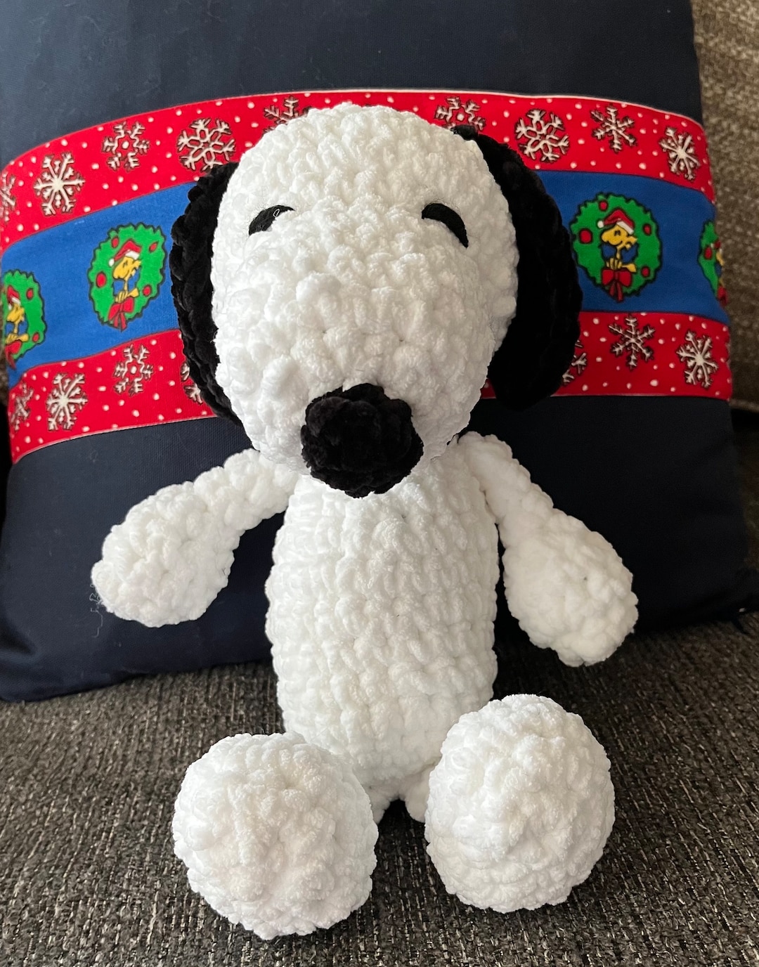 Snoopy Amigurumi Crochet, Crochet Snoopy, Handmade Snoopy, Plushy Snoopy - Etsy