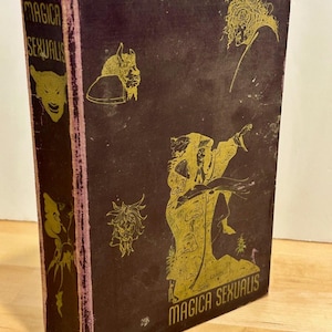 1934 Magica Sexualis Primera Edición Libro de ocultismo Laurent Nagour Falstaff Press Copia limitada numerada Antiguo Raro imagen 11