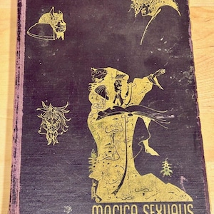 1934 Magica Sexualis Primera Edición Libro de ocultismo Laurent Nagour Falstaff Press Copia limitada numerada Antiguo Raro imagen 1