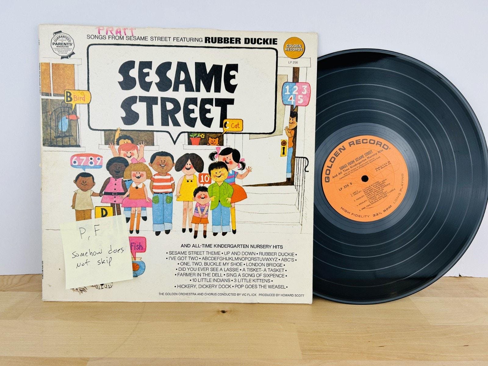 【未開封】セサミストリート SESAME STREET レコード 6枚セット Sesame street vinyl record - Etsy 日本