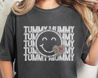 Tummy Mummy Surrogate Mama T-Shirt: Retro IVF Gift