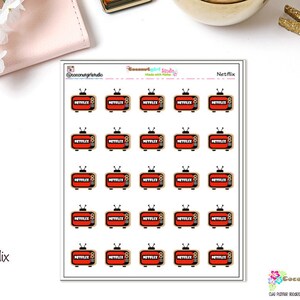 Netflix | Planner stickers