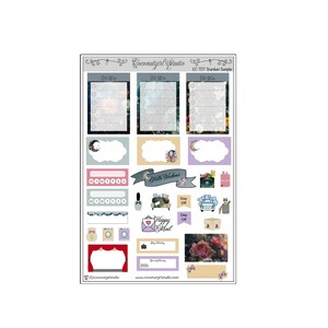 Two Dollar Tuesday Stardust-sampler | sterren | bloemen | EC verticaal | Fijne planner