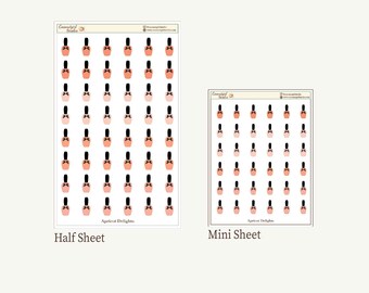 Manicure planner stickers | Nail Polish