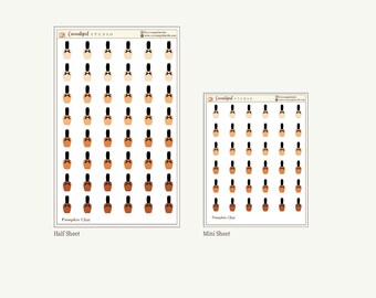 Stickers voor manicureplanner | Nagellak
