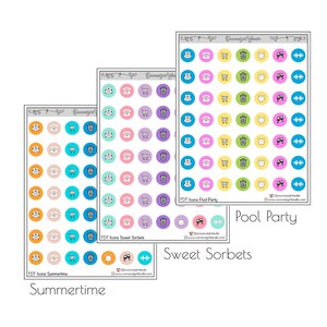 Twee dollar dinsdag | Pictogrammen | Diverse klusjes | Plannerstickers