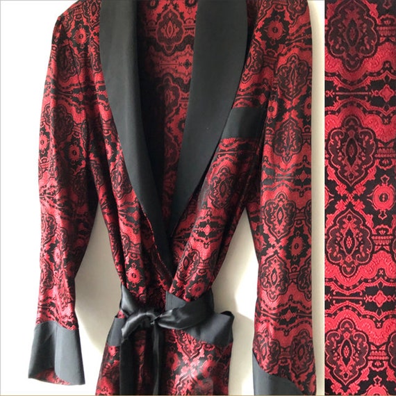 Men's Vintage Smoking Jacket Gentlemen’s Dressing