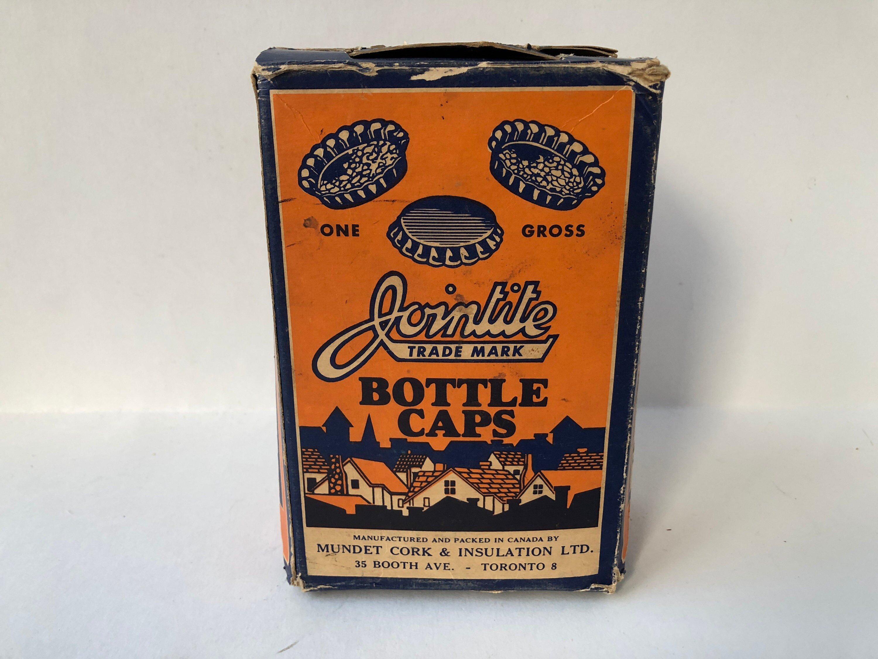 Cork Lined Bottle Caps Vintage New Old Stock Retail Box Etsy