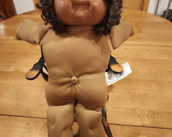 Vintage 1978 1982 Black African American Girl Cabbage Patch Doll SIGNED