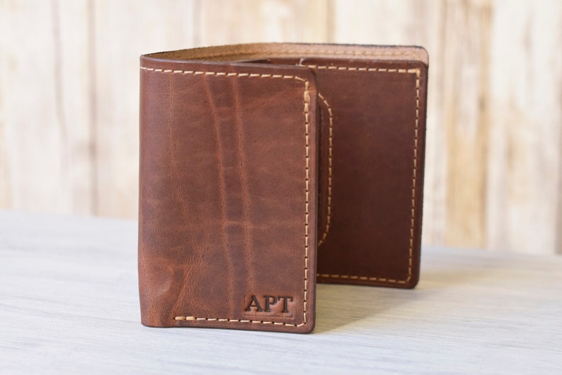 Personalized Trifold Wallet Leather Trifold Wallet Mens Etsy - personalized trifold wal!   let leather trifold wallet mens leather wallet free monogramming awesome gift for him