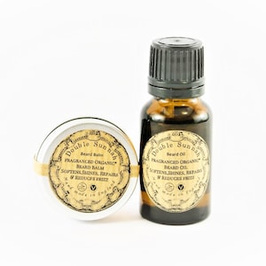 Double Sunnah Organic Fragranced Beard Cream & Beard Oil image 8