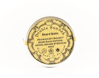 Double Sunnah Fragranced Organic Hand Made Beard Cream with Gift Bag