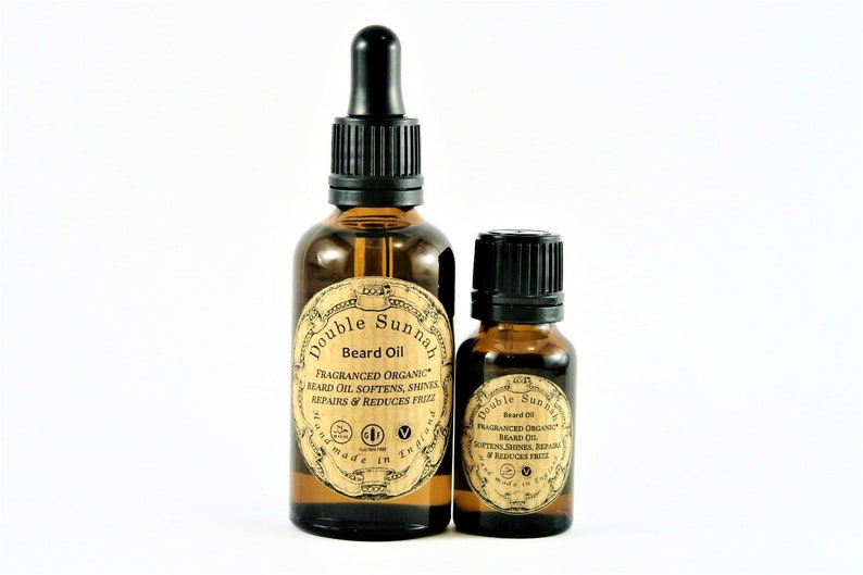 Double Sunnah Organic Fragranced Beard Cream & Beard Oil image 6