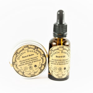 Double Sunnah Organic Fragranced Beard Cream & Beard Oil image 5