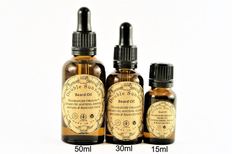 Double Sunnah Organic Fragranced Beard Cream & Beard Oil image 3