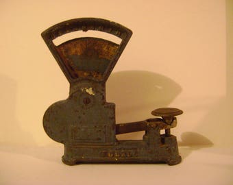 Child's early Cast Iron Toledo Scales