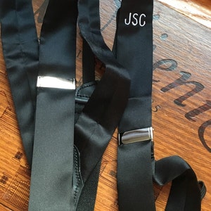 You can see the quality of the SILK suspenders here.
