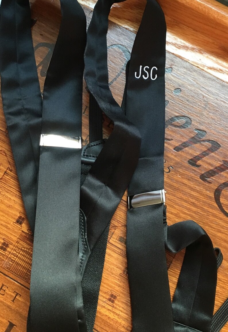 You can see the quality of the SILK suspenders here.