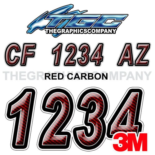 Ocean Boat Registration Numbers or Letters Decals Vinyl Names Etsy