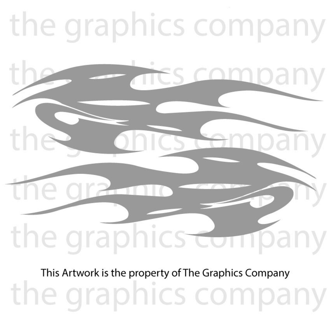 Flame Decals Stickers Graphics. the Size List is for One of the Flames ...
