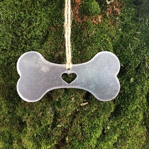 Dog Bone Christmas Ornament, Christmas Decor, Rustic Christmas, Pet Christmas Gift, Dog Christmas ornament, dog christmas gift
