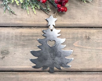 Christmas Tree Christmas Ornament, Christmas Decor, Rustic Christmas, ornament swap idea, traditional ornaments