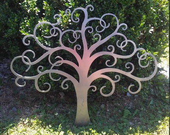 Tree of Life Metal Sign - Metal Wall Art- 24 inch or 36 inch